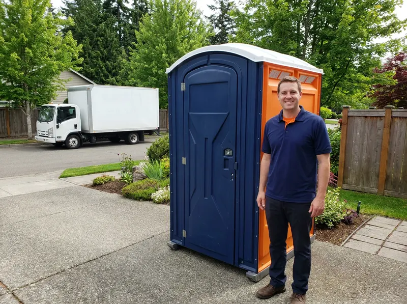 Deluxe Flushable Restroom Rental in Bellingham, WA